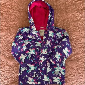 Hatley Unicorn Raincoat Size 4